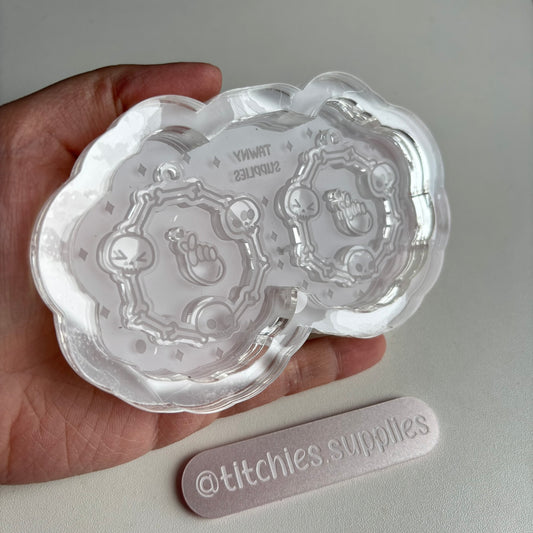 Bone Circle Earring Mould