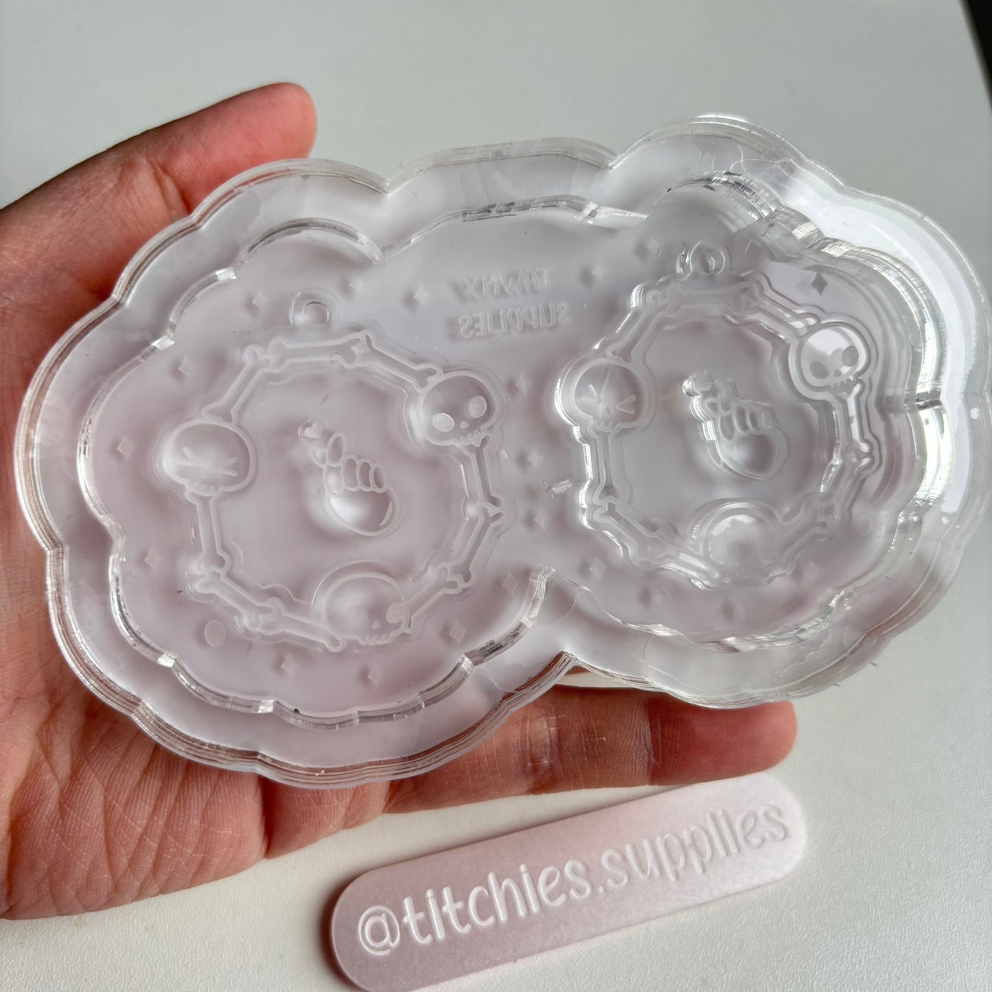 Bone Circle Earring Mould