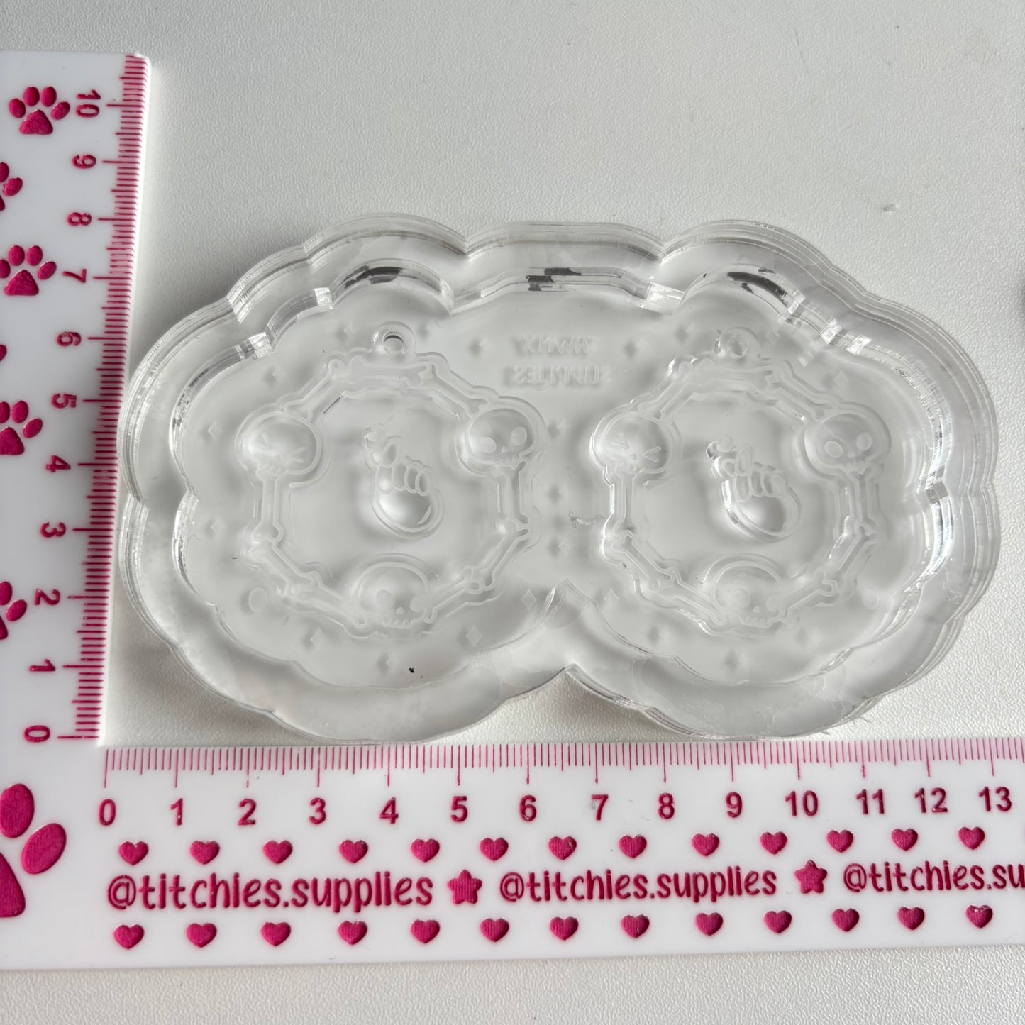 Bone Circle Earring Mould