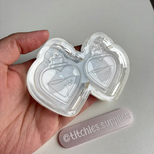 Heart Potion Earring Mould