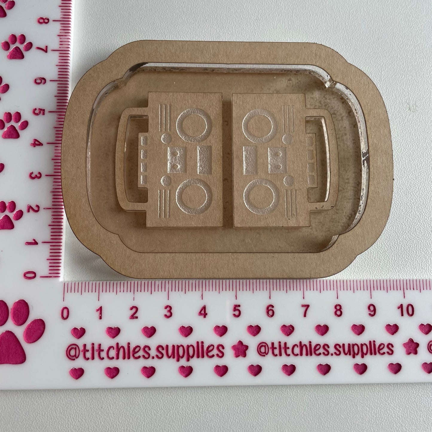 Boombox Earring Mould