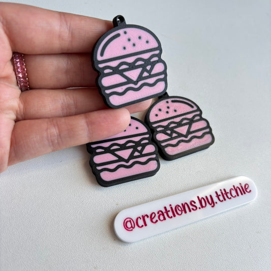 NFC Electronic Business Card Tags - Burger