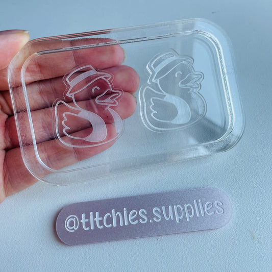 Rubber Duckie Earring Mould