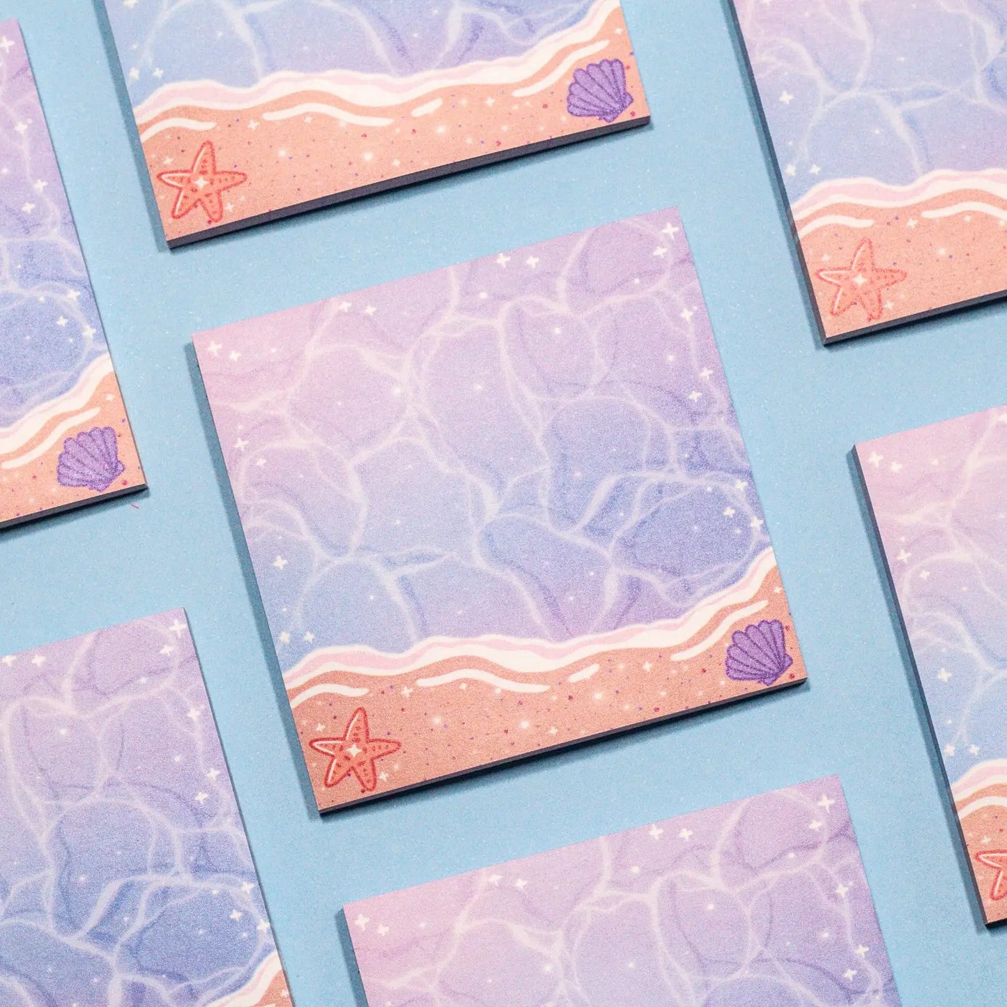 Unicorn Eclipse - Beach Sticky Notes