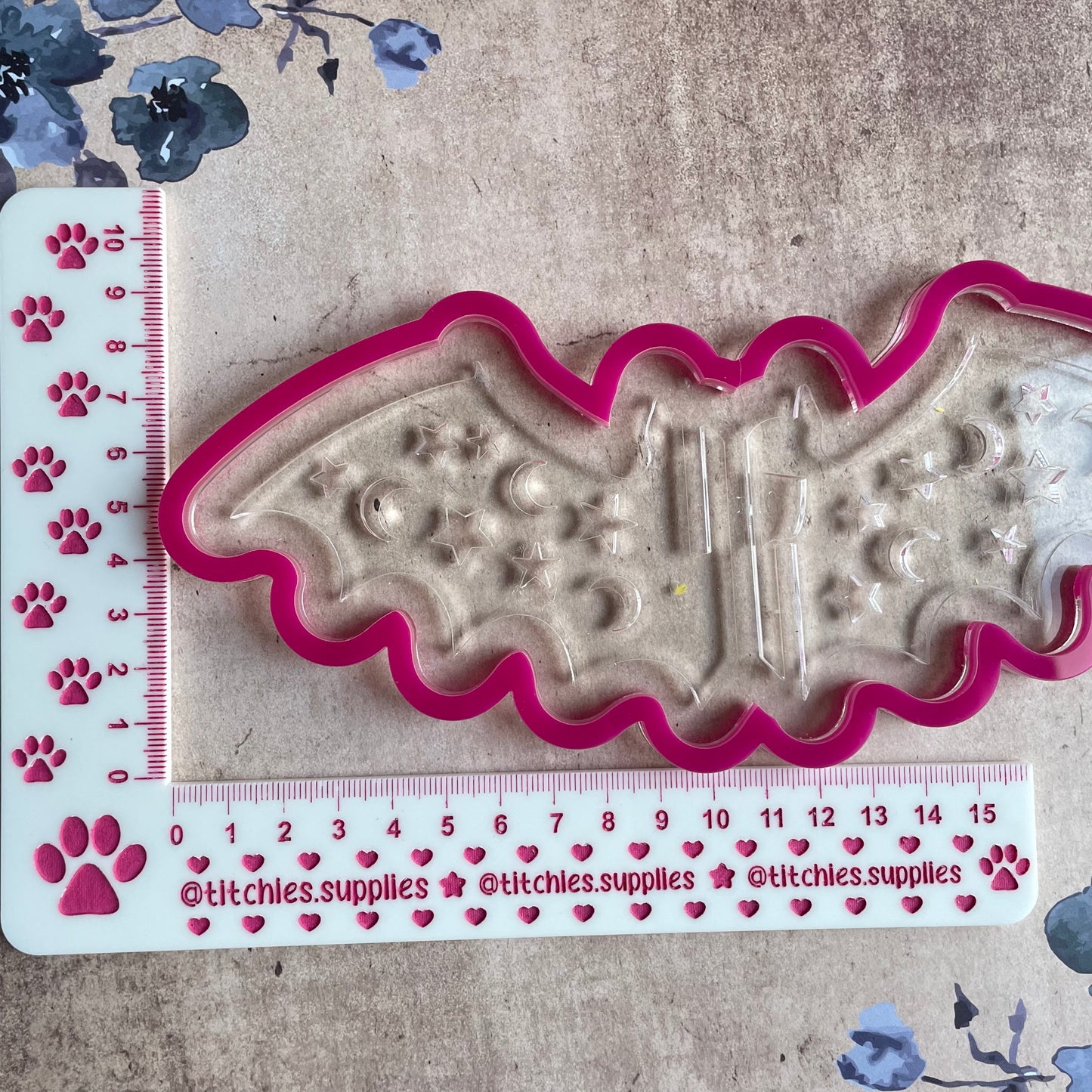 Celestial Bat Wall Hanging Mould