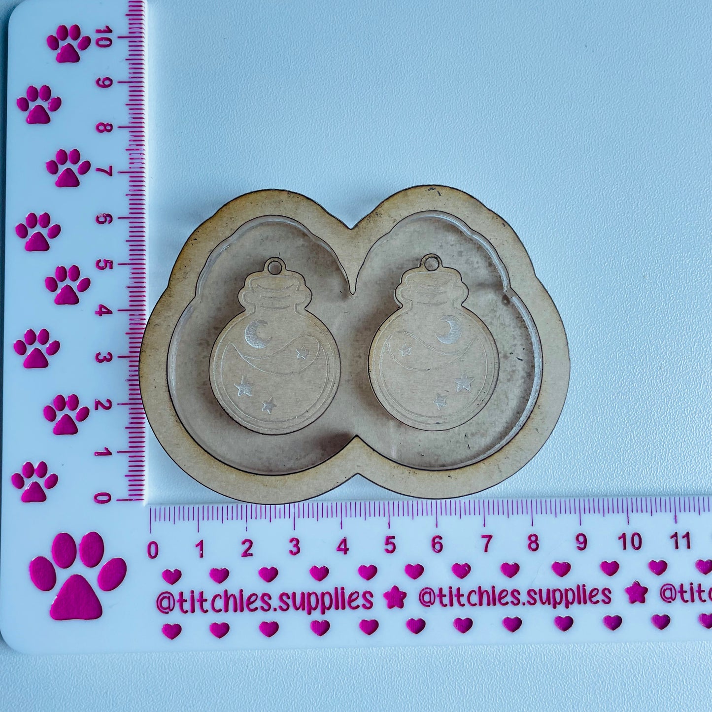 Starry Night Potion Earring Mould