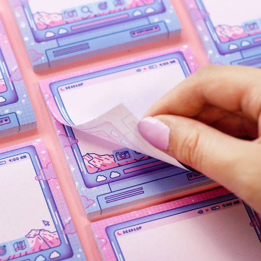 Unicorn Eclipse - Purple Explorer Window Sticky Notes