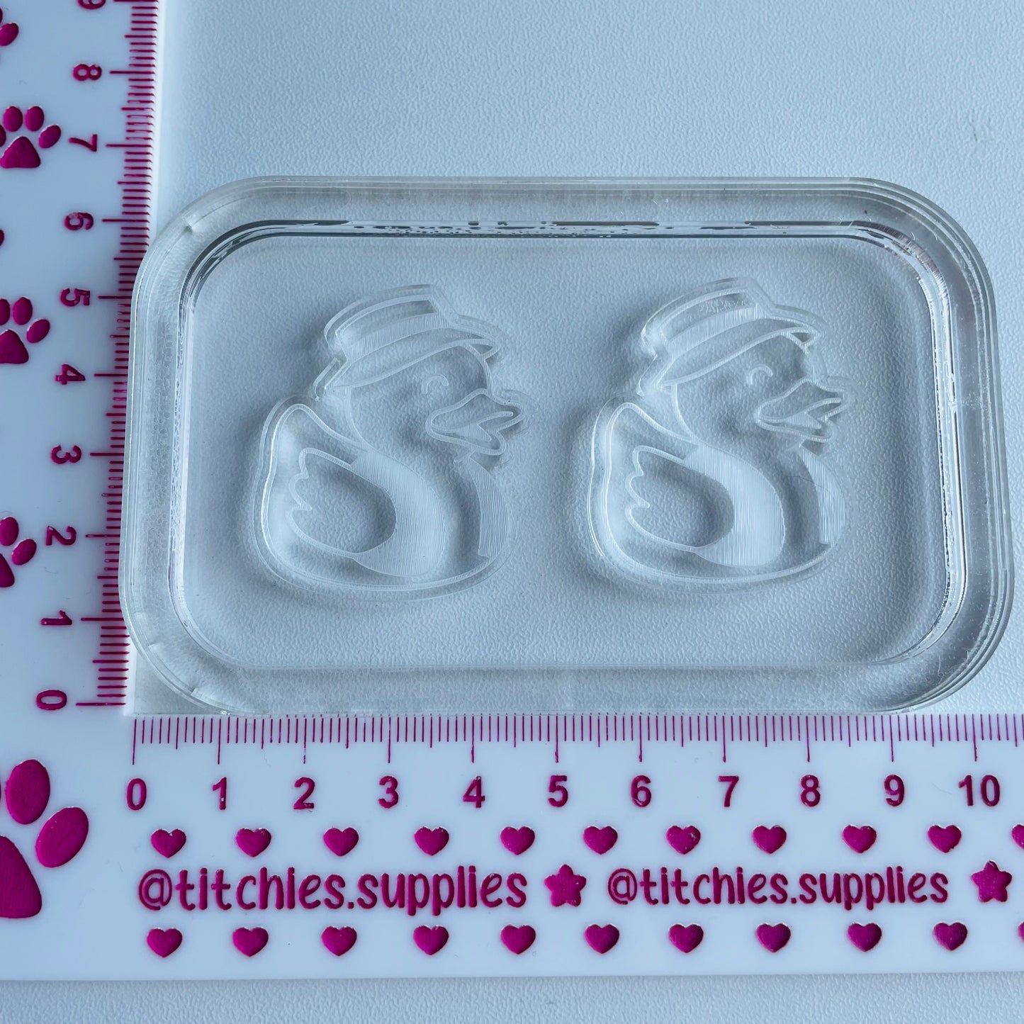 Rubber Duckie Earring Mould
