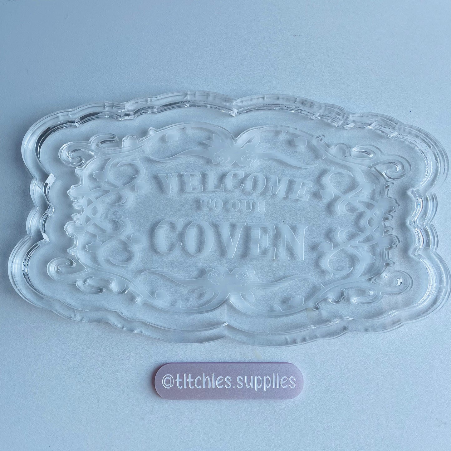 Welcome to our Coven Wall Hanging Plaque Mould, 6mm Thick