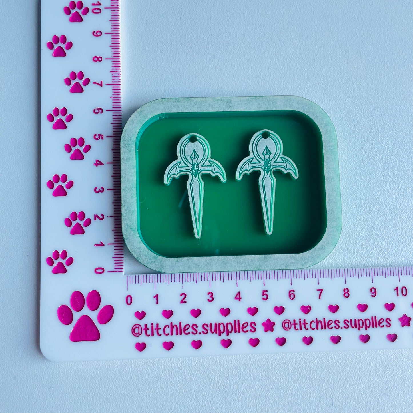 Gothic Dagger Earring Mould