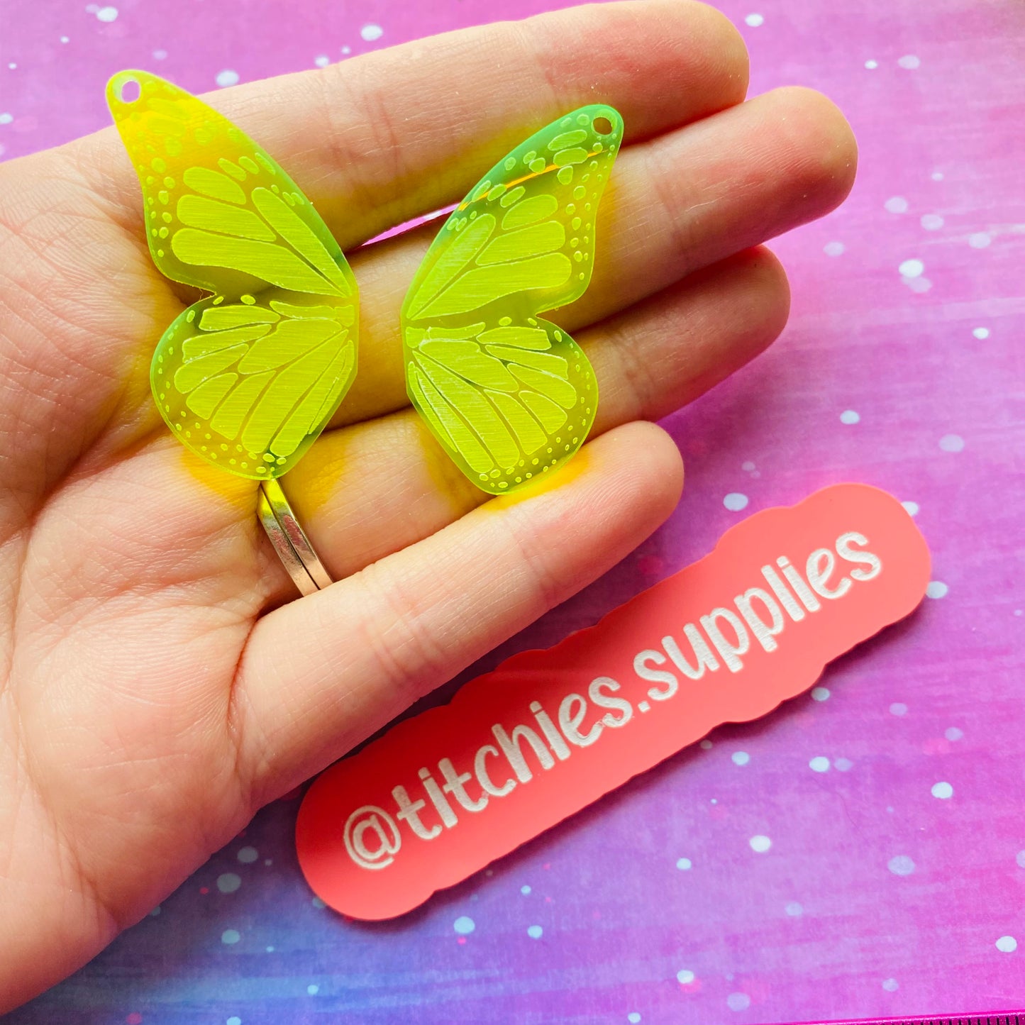 Butterfly Wing Earring Mould