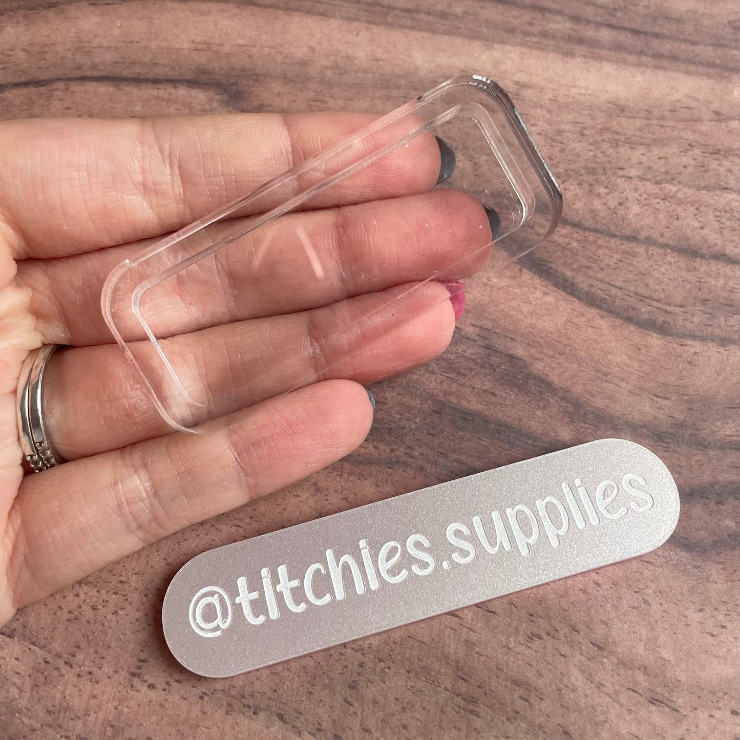 Barrette Hair Clip Shaker Mould