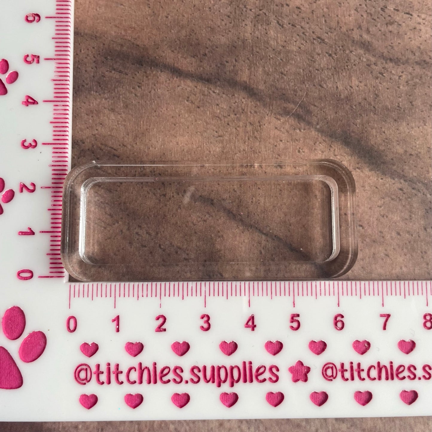 Barrette Hair Clip Shaker Mould