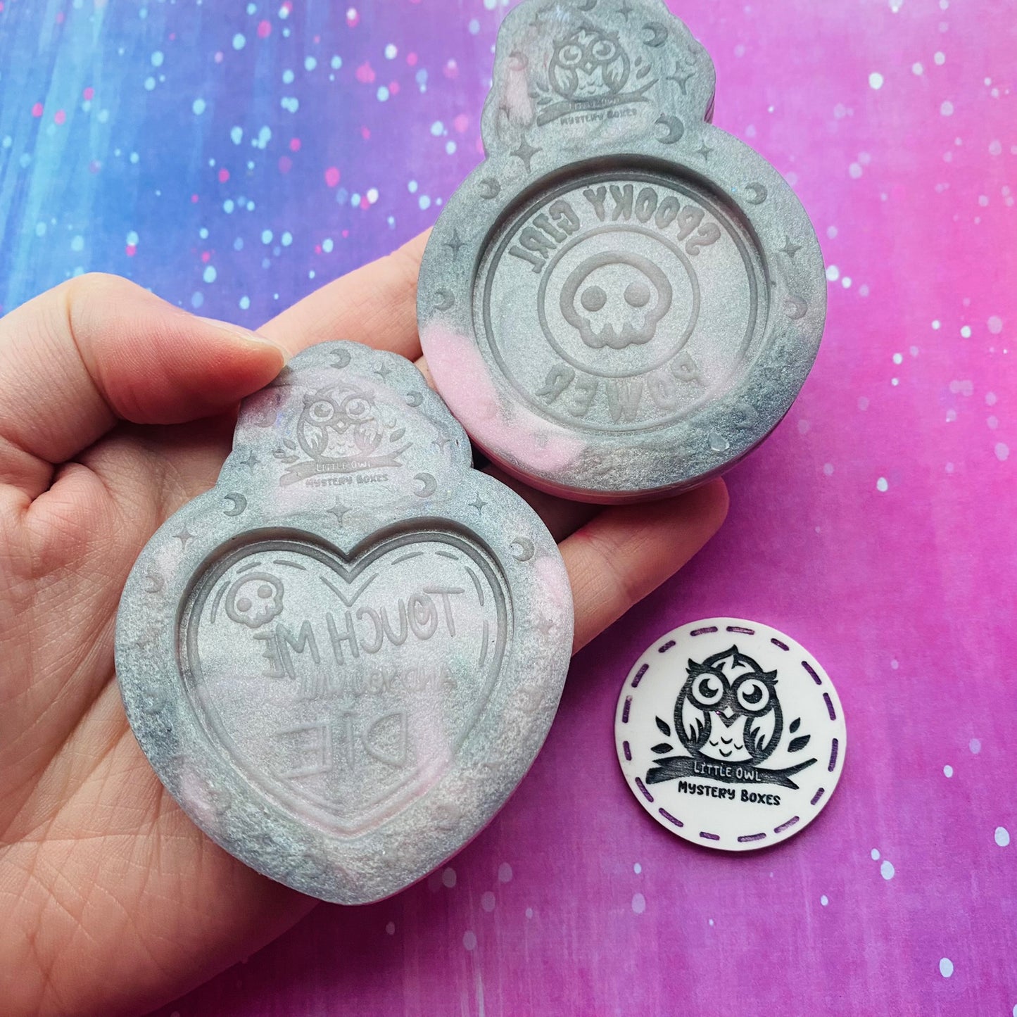 Little Owl Mould - Badass Babe Tokens