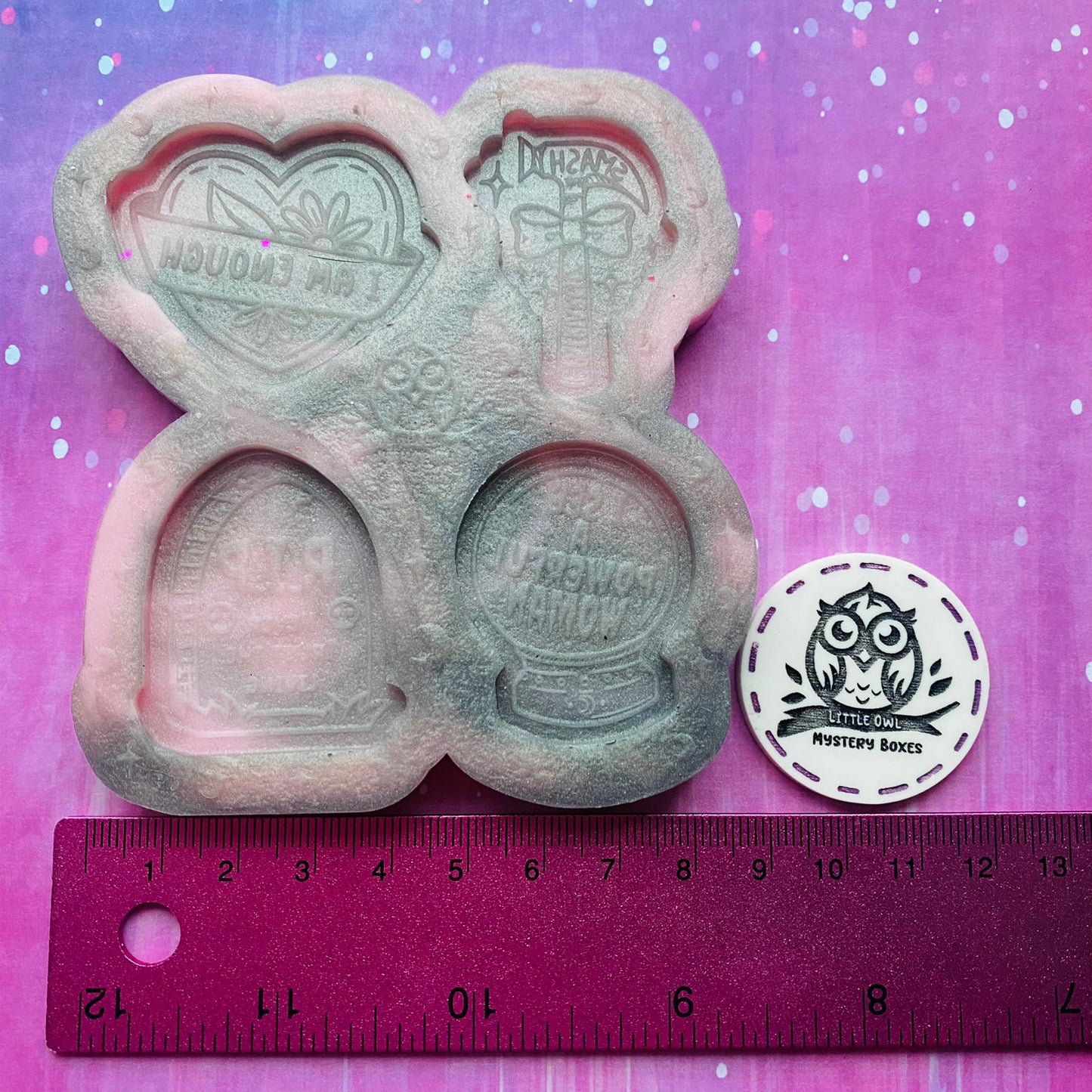 Little Owl Mould - Badass Babe Pin Palette