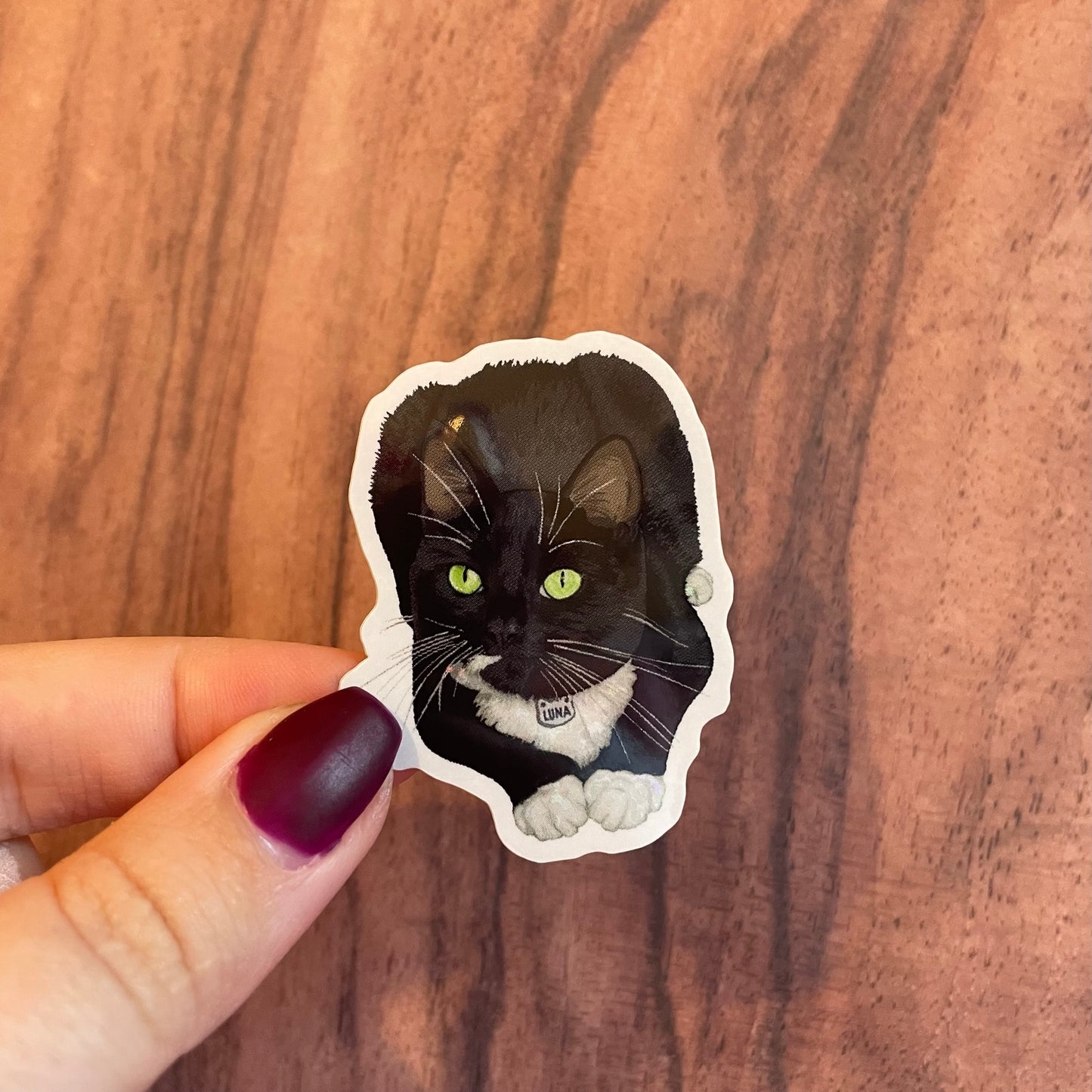 Luna Vinyl Sticker
