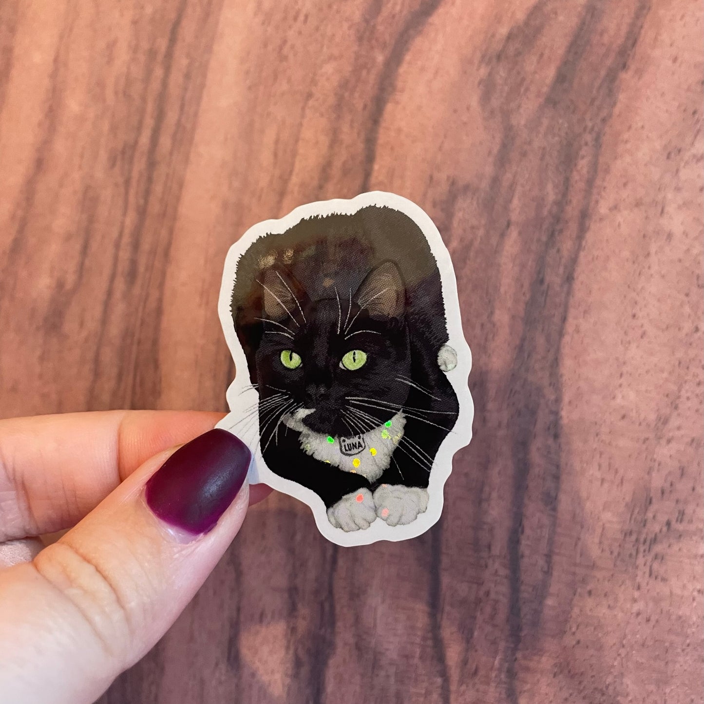 Luna Vinyl Sticker