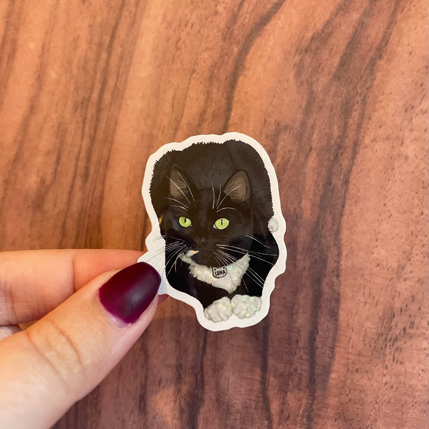 Luna Vinyl Sticker