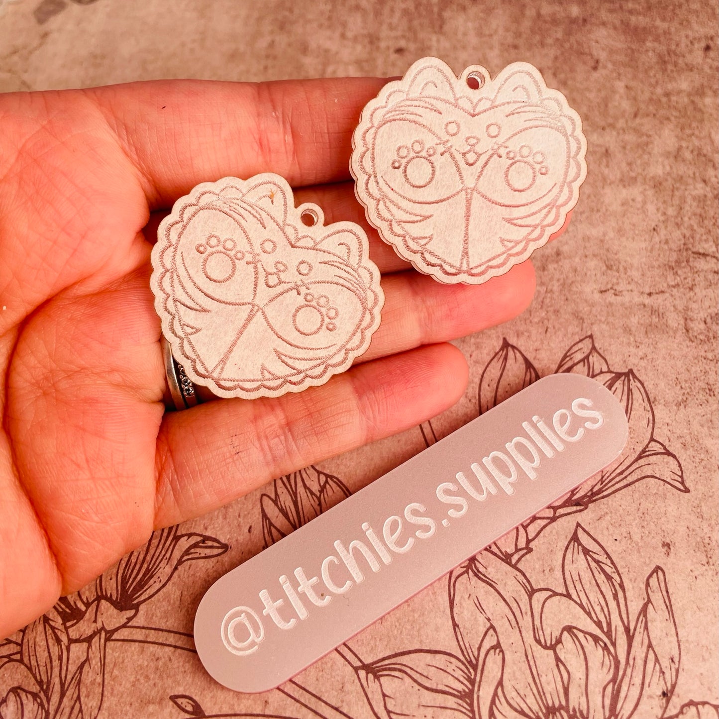 Cat Bottom Earring Mould