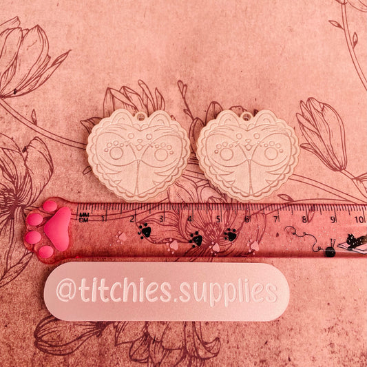 Cat Bottom Earring Mould