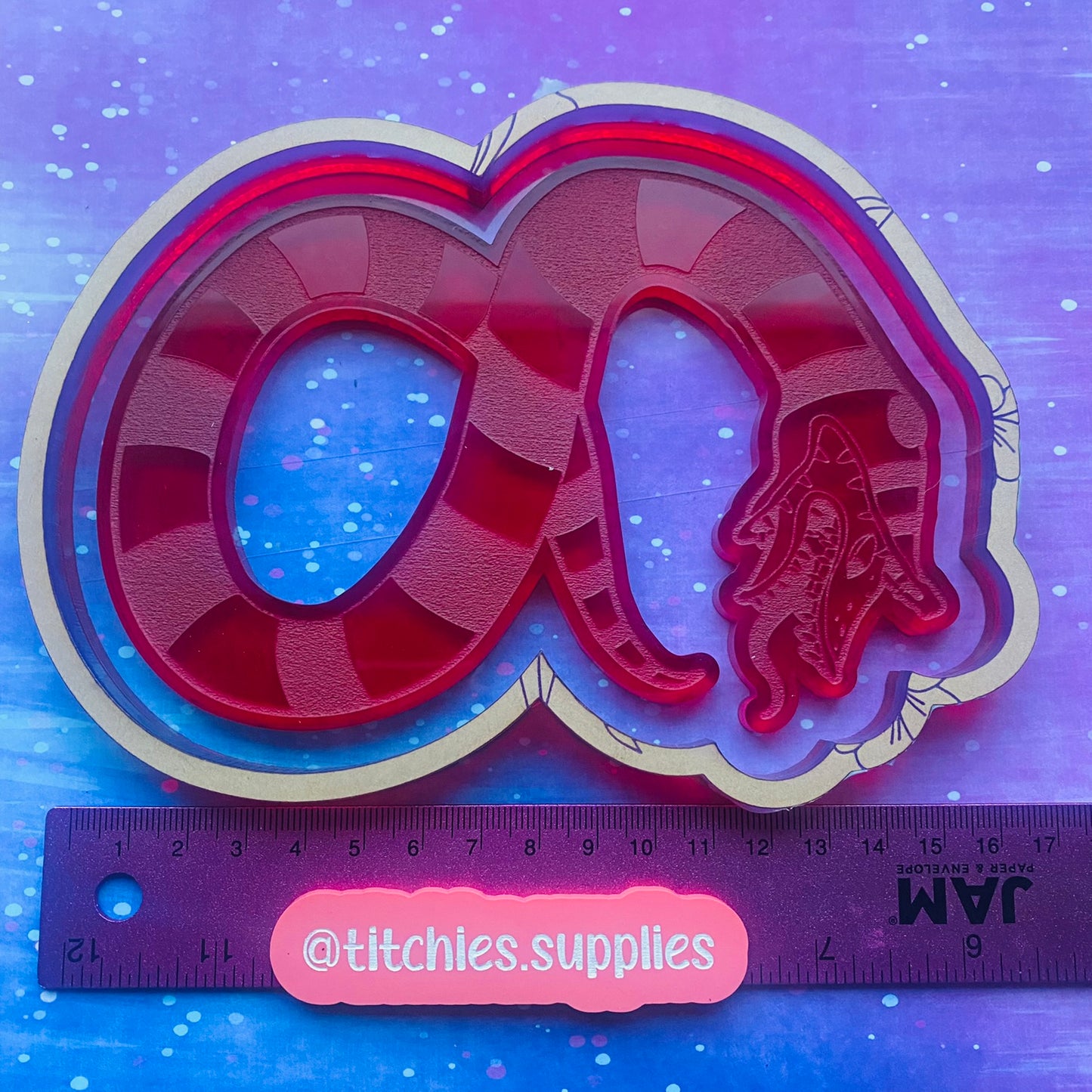 Sandworm Wall Hanging/Plaque Mould, 6mm Thick