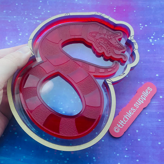 Sandworm Wall Hanging/Plaque Mould, 6mm Thick