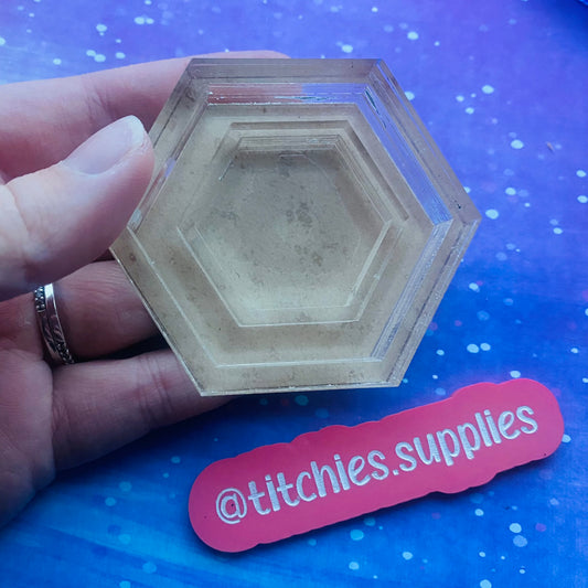 Plain Hexagon Shaker Mould