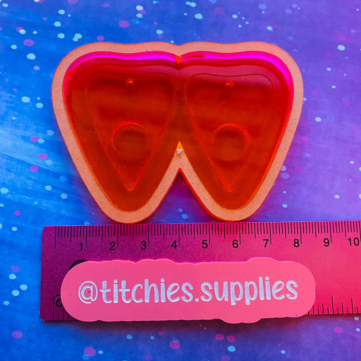Plain Planchette Earring Mould