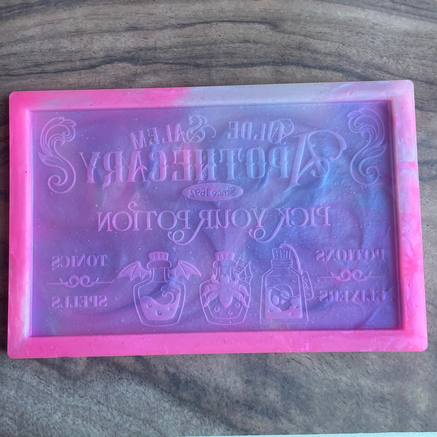 Old Salem Apothecary Wall Hanging/Plaque Mould, 5mm Thick
