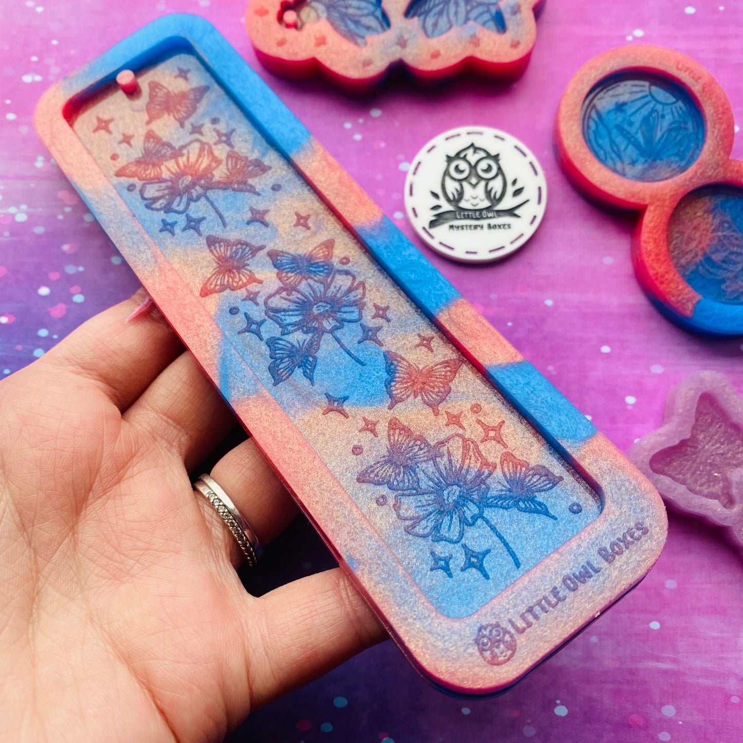 Little Owl Mould - Beautiful Bugs Butterfly Bookmark