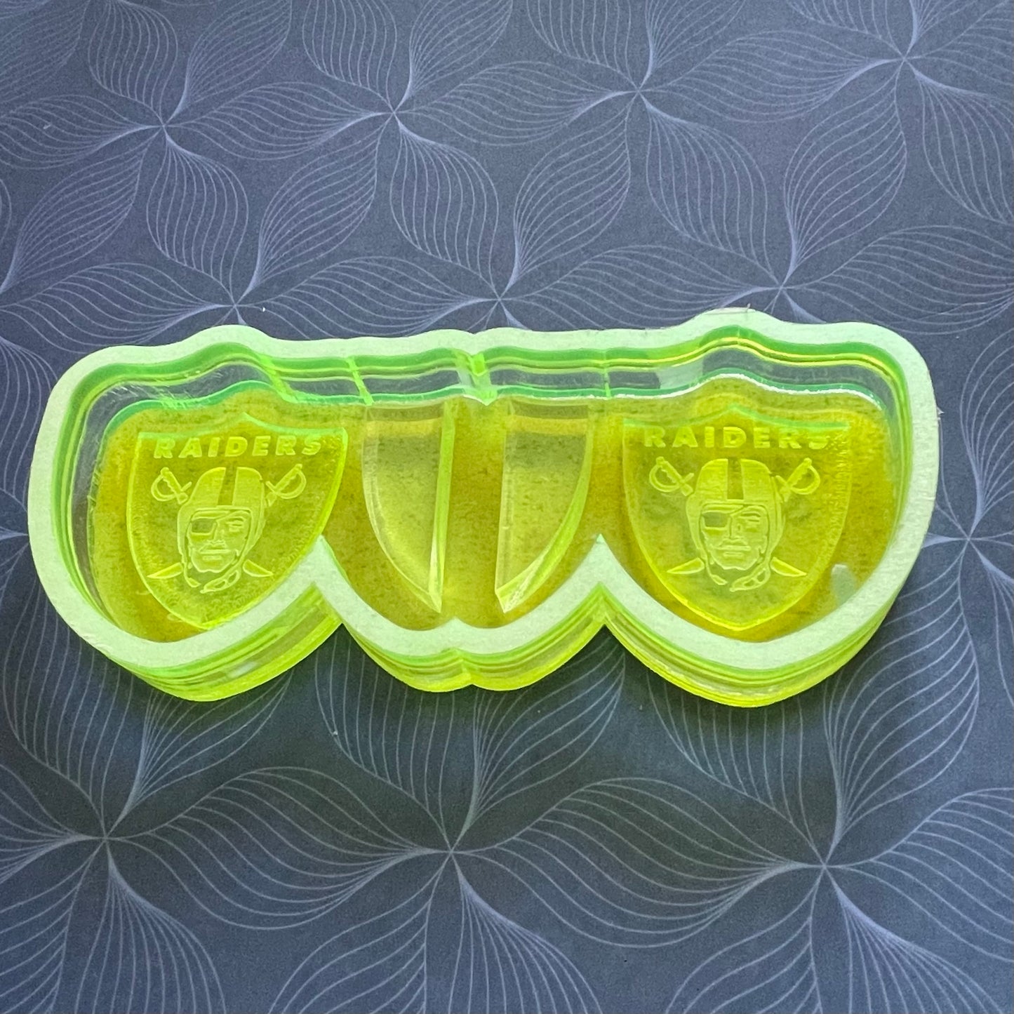 Destash Blanks - Raiders Shield Straw Topper with Housing