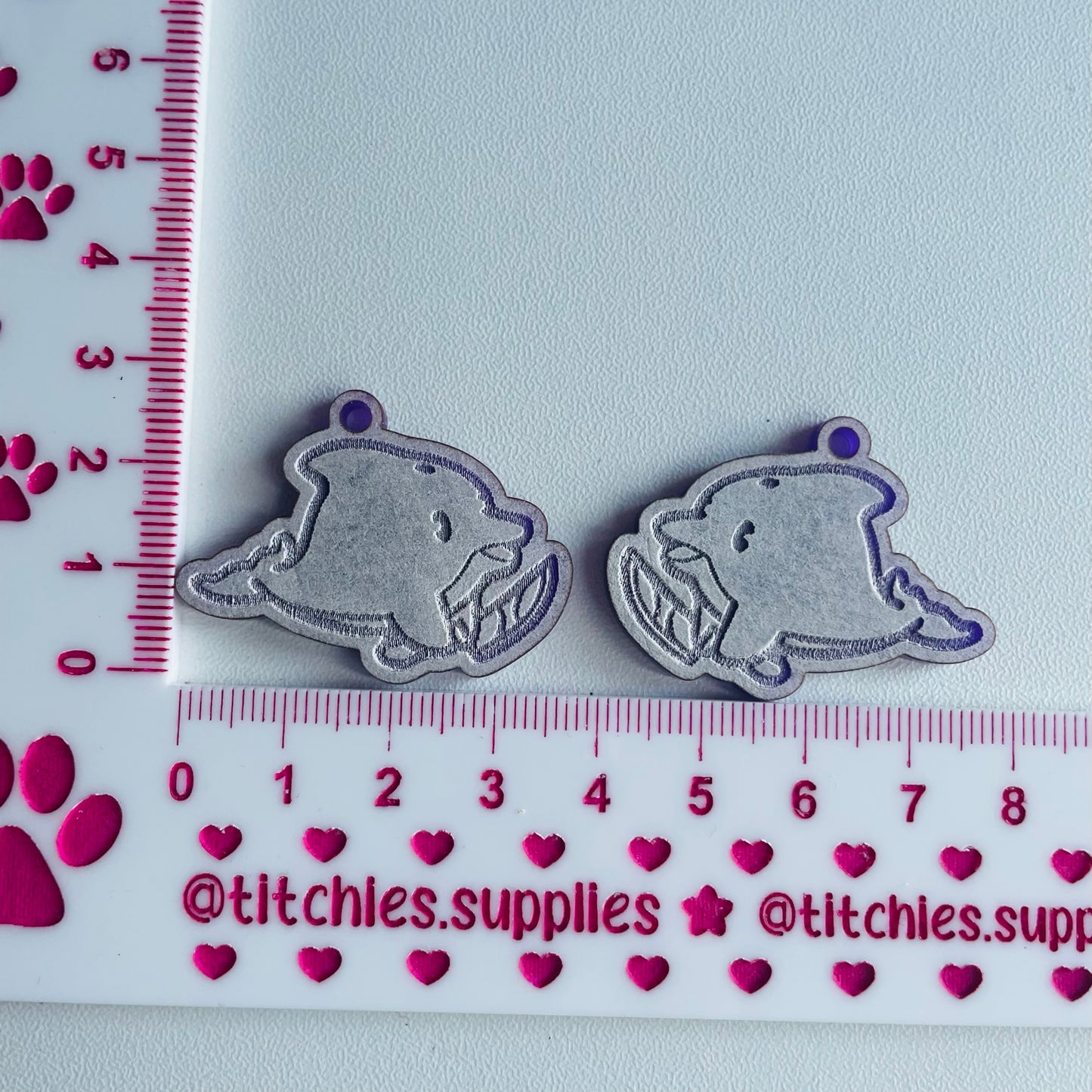 Stabby Dolphin Earring Mould