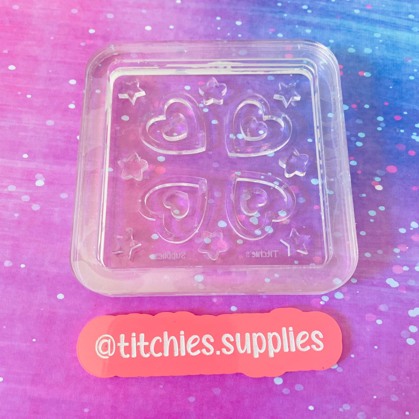 Hollow Heart Palette Mould