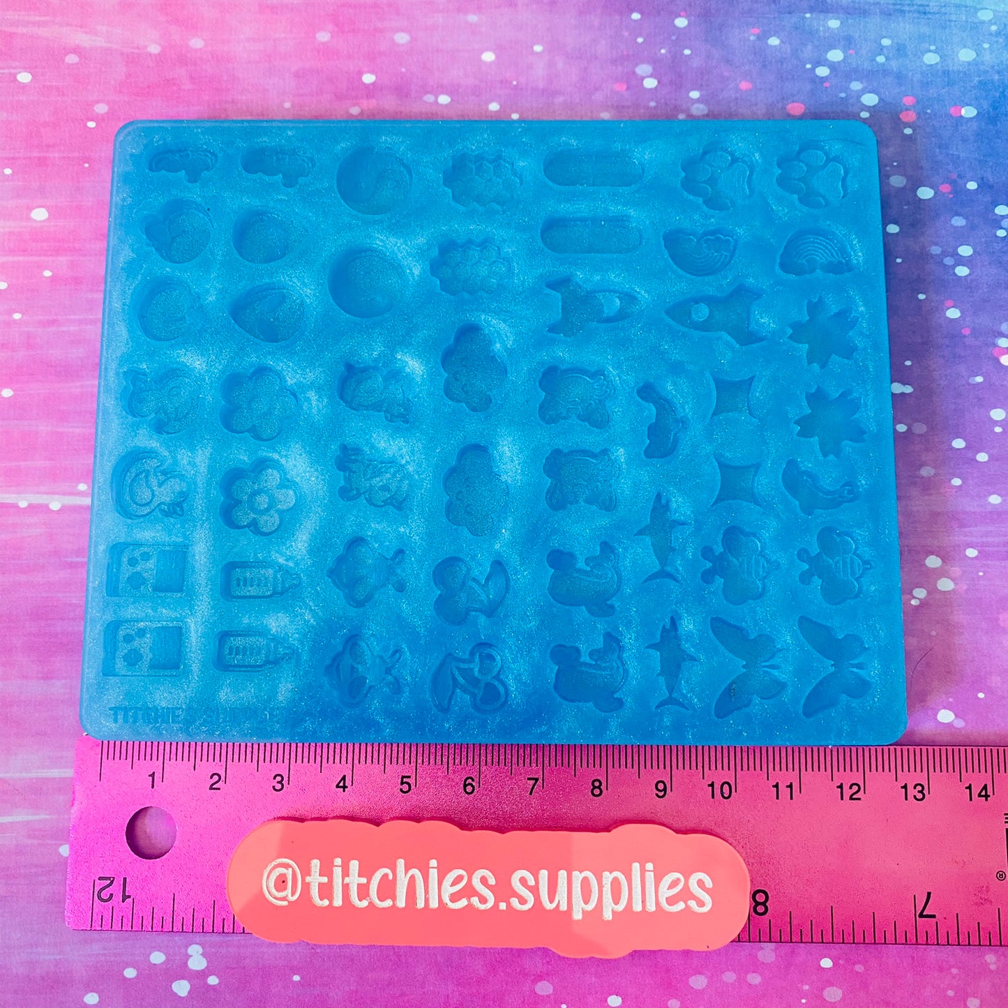 Large Bit of Everything Stud Earring/Shaker Filler Palette Mould