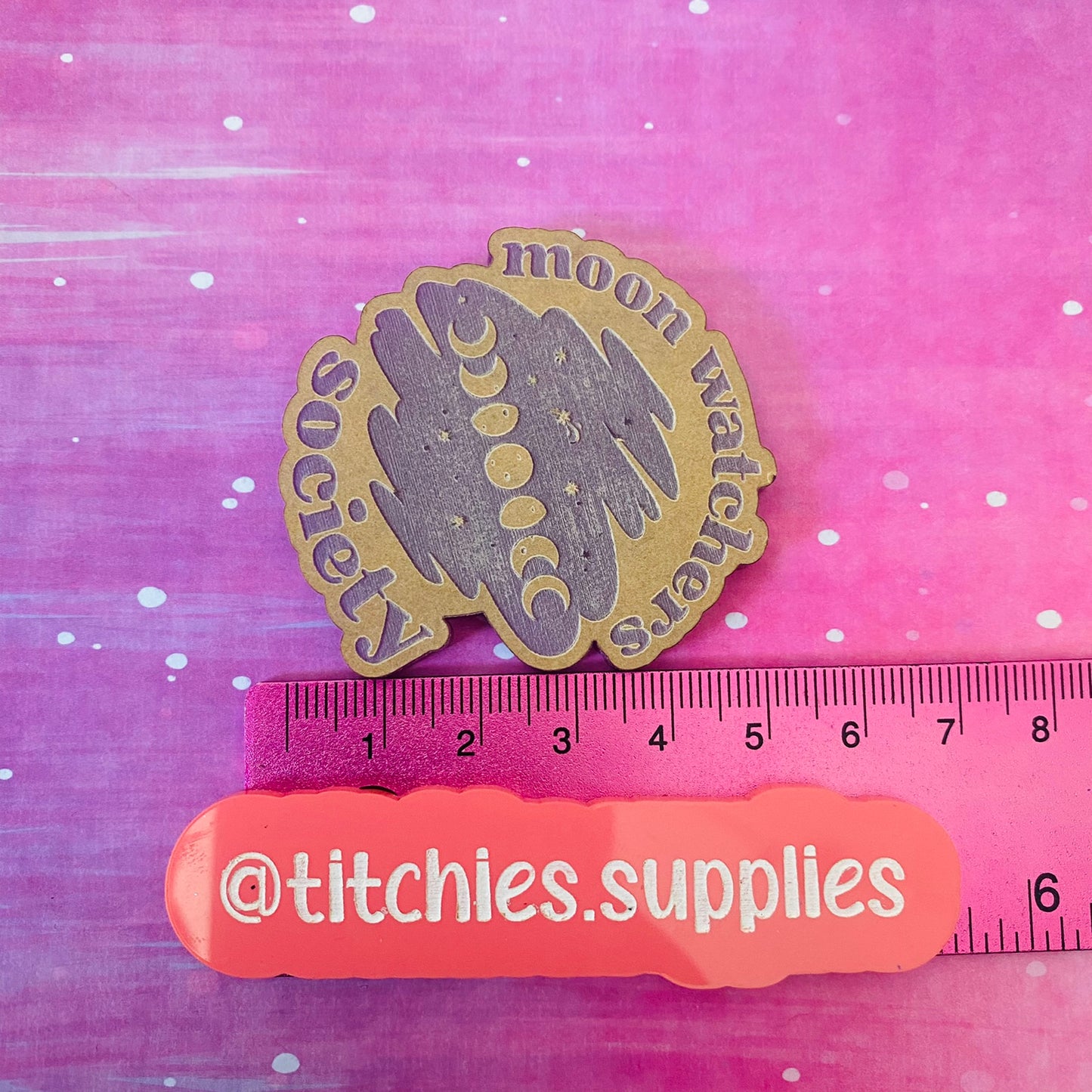 Moon Watchers Society Token Mould, 6mm Thick