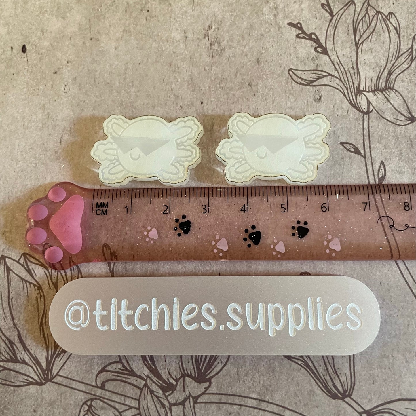 Cool Axolotl Mould, - Nichiiexe Designs