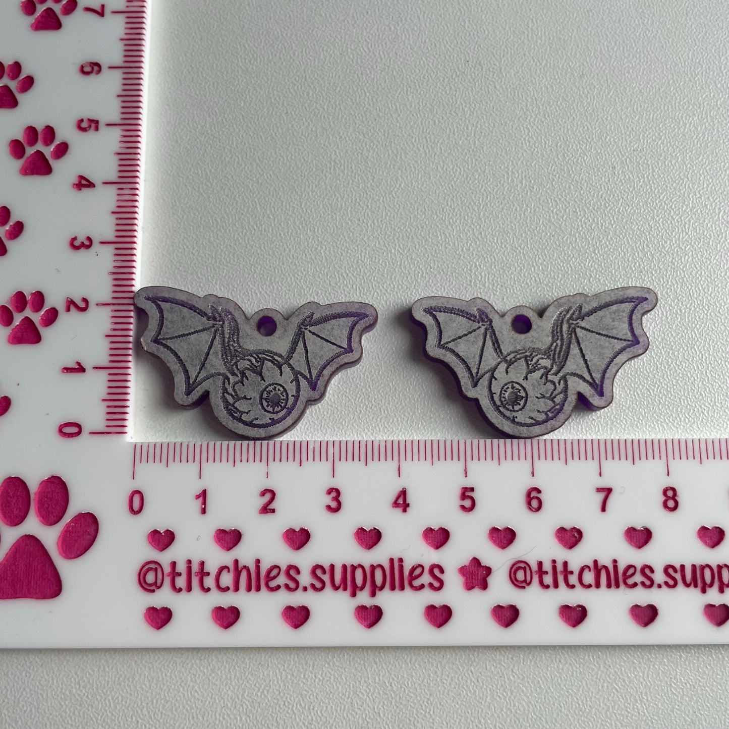 Eye Bat Earring Mould