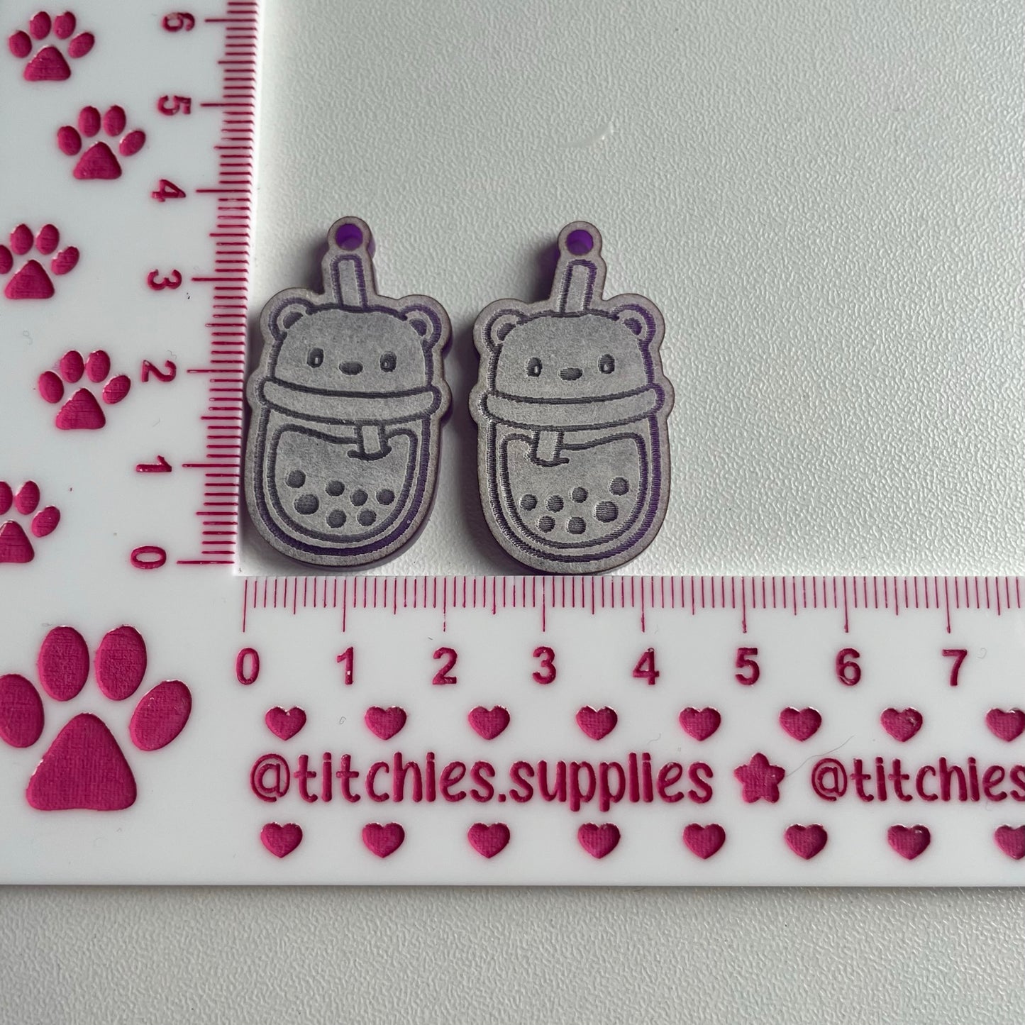 Bear Boba Earring Mould