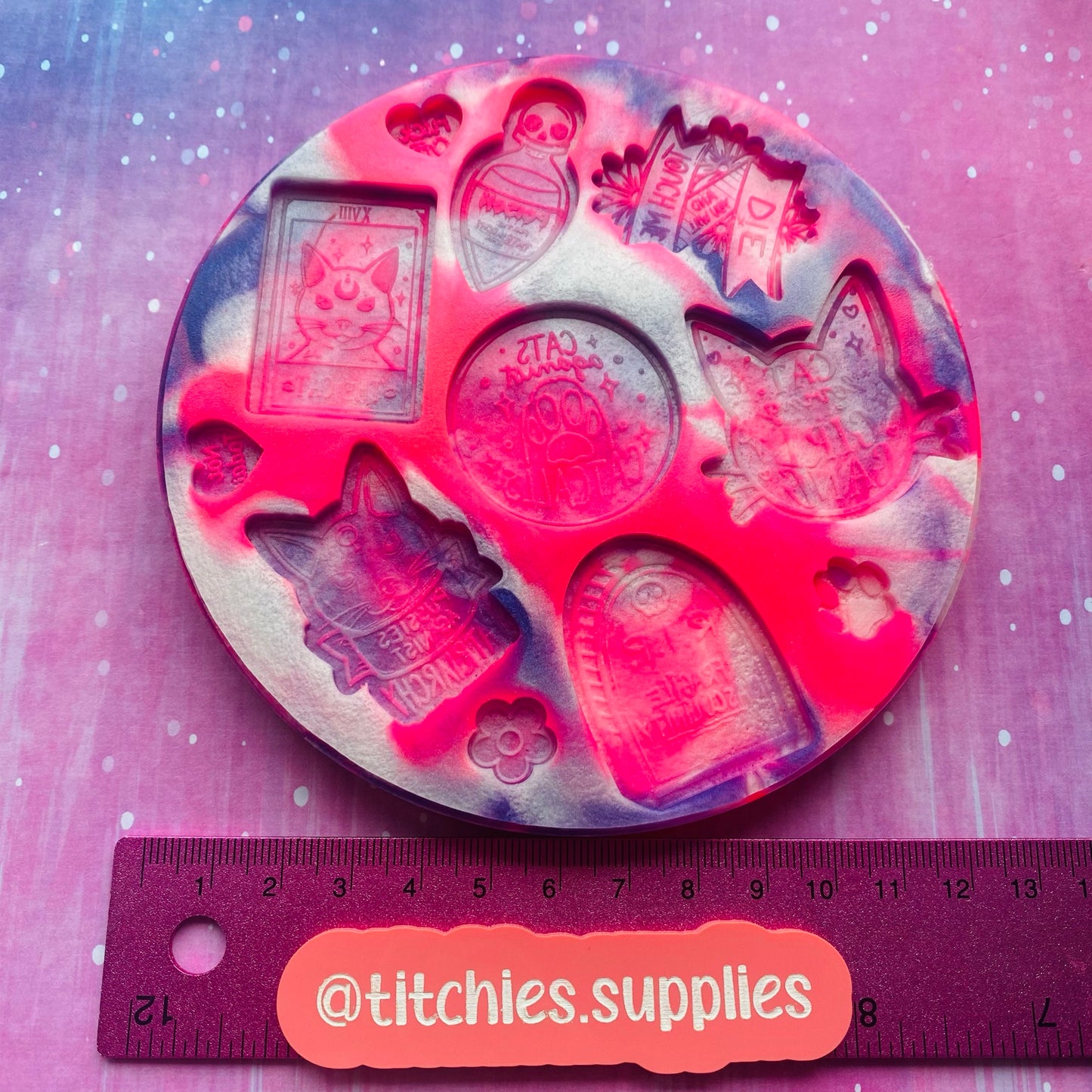 Sassy Cat Palette Mould