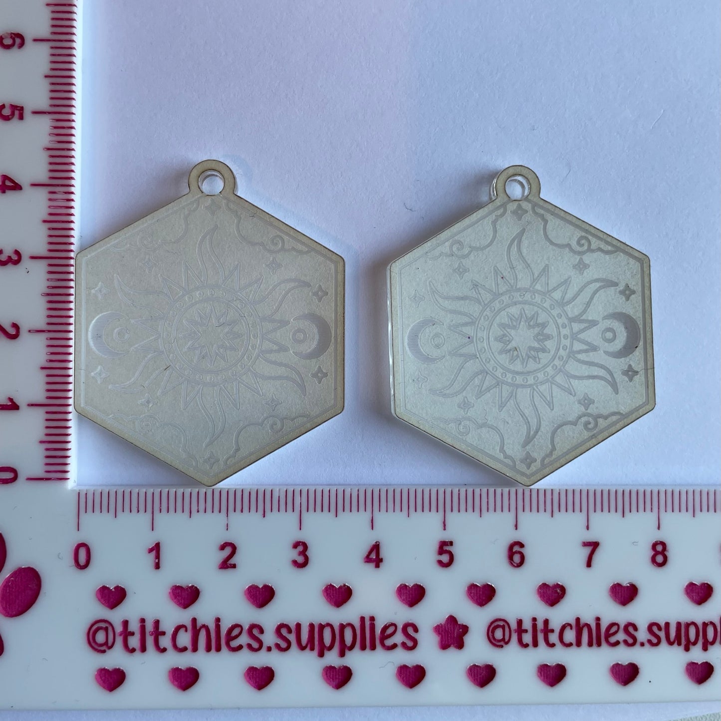 Elegant Sun Earring Mould