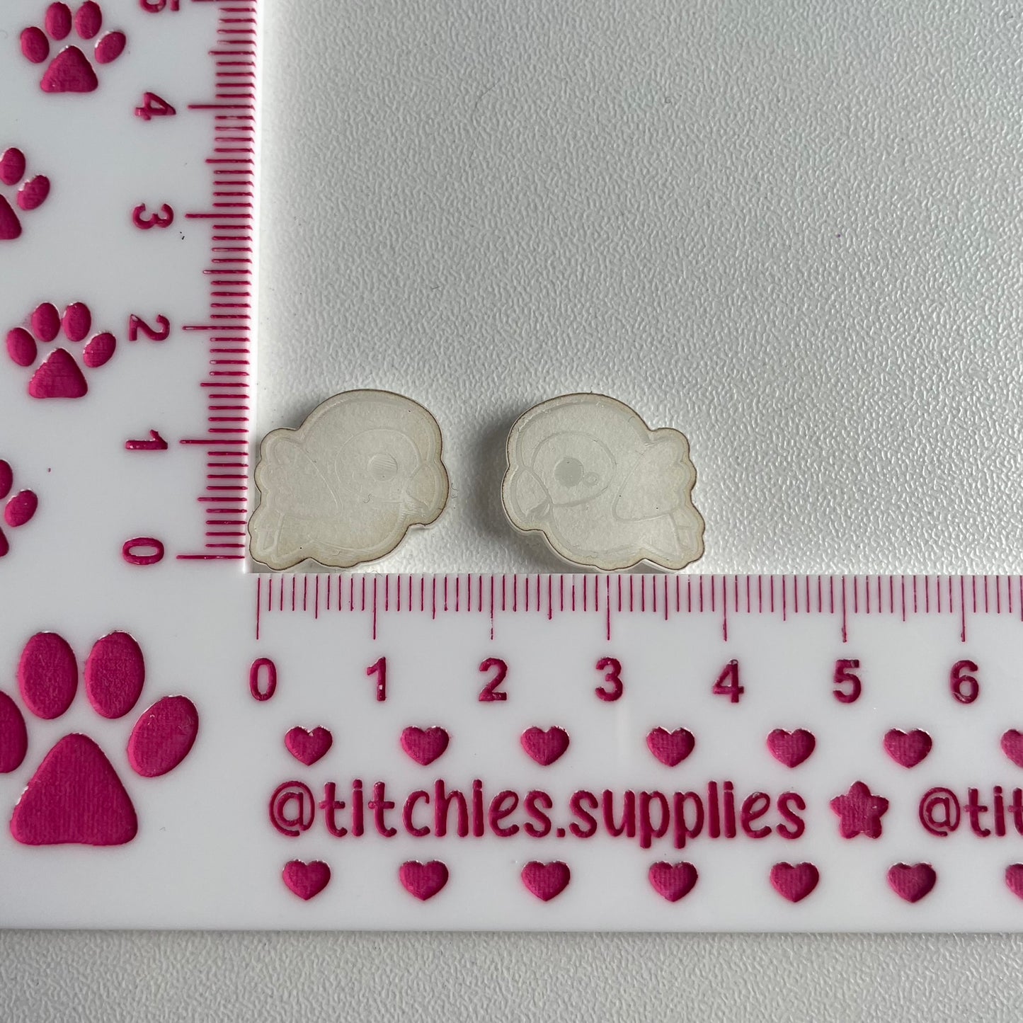 Kawaii Parrot Stud Mould