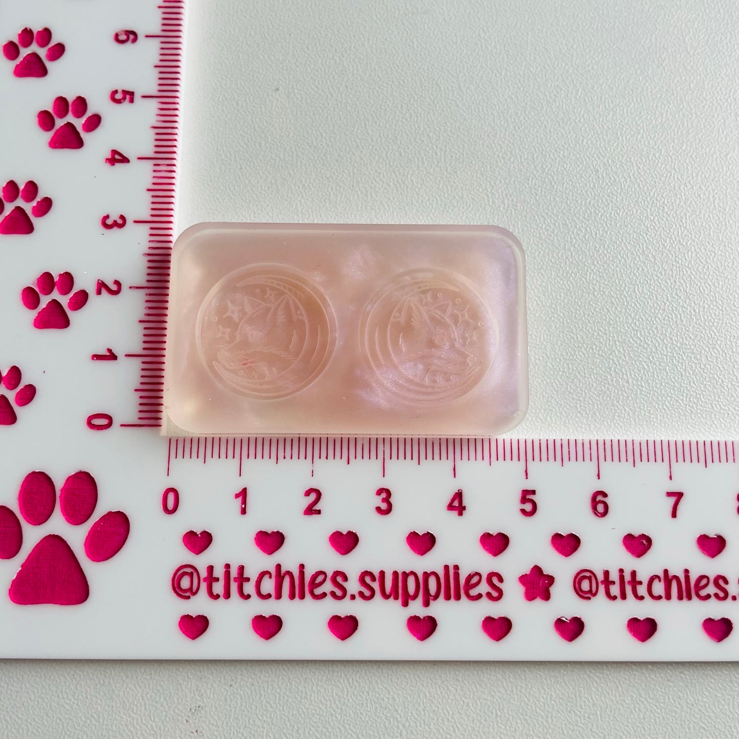 Mystic Fox Moon Stud Mould
