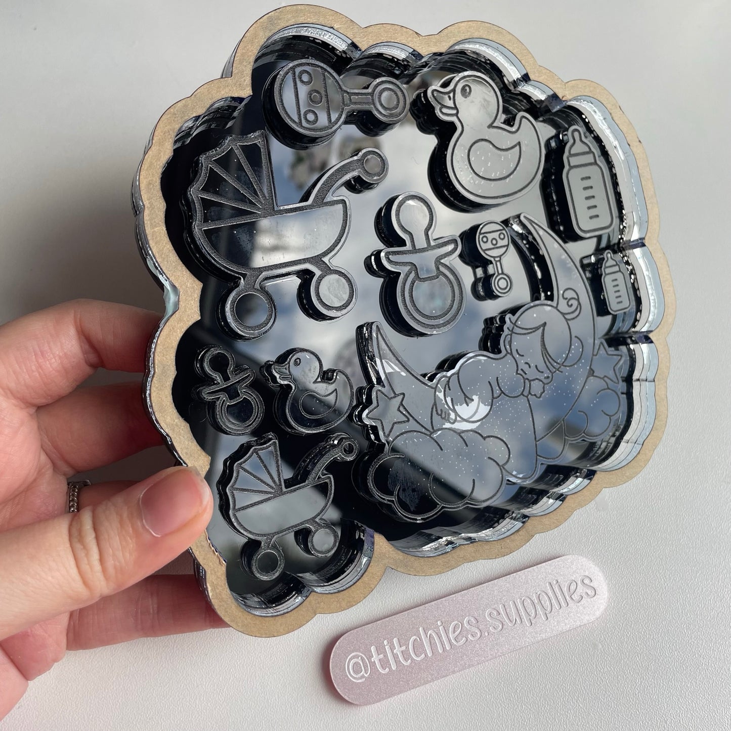 Baby Palette Mould, 6mm Thick