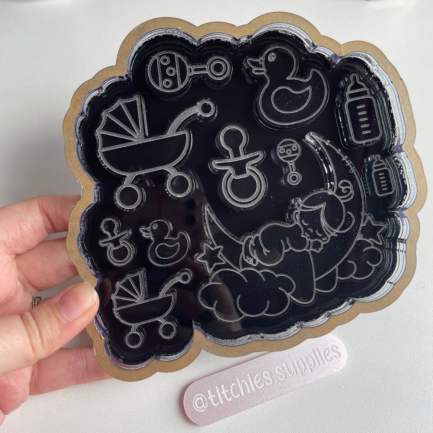 Baby Palette Mould, 6mm Thick