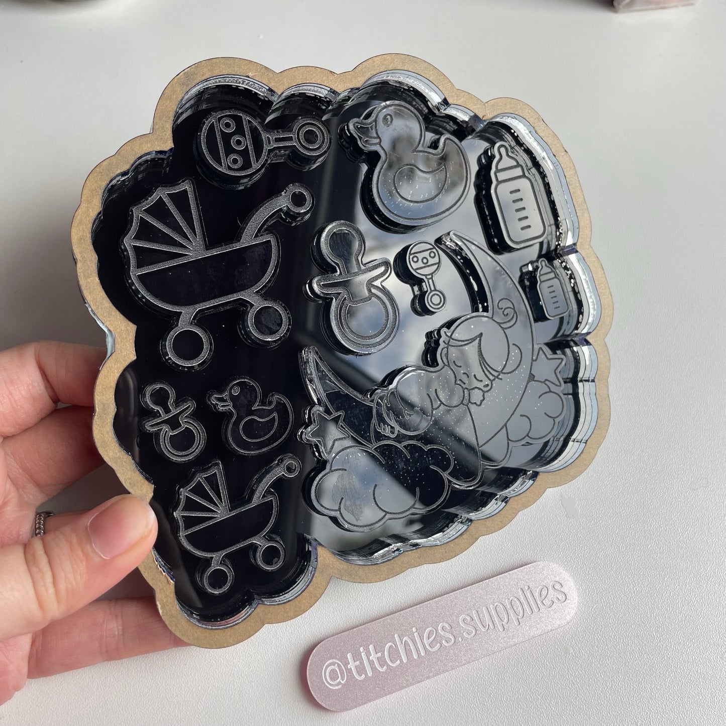 Baby Palette Mould, 6mm Thick