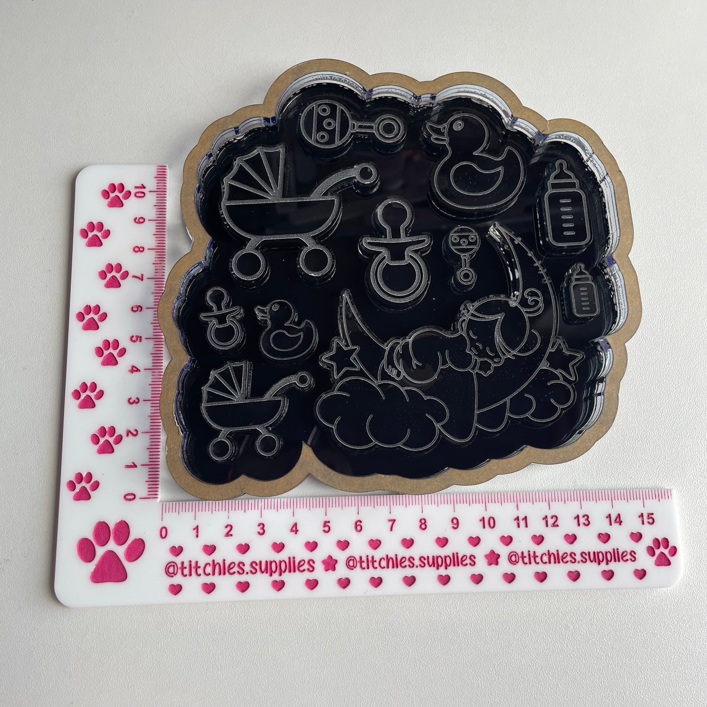 Baby Palette Mould, 6mm Thick