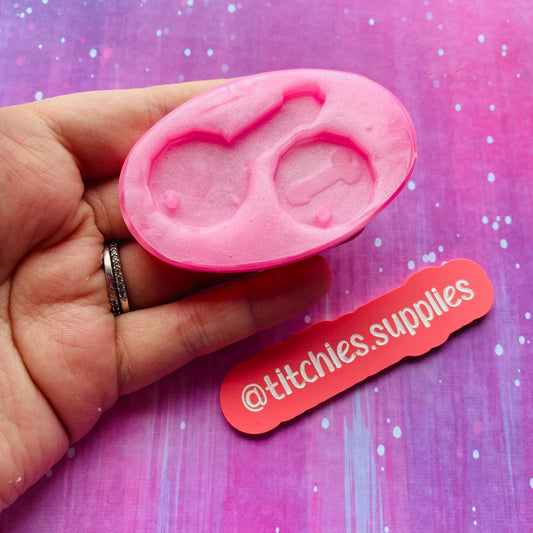 Naughty Trolley Token Moulds