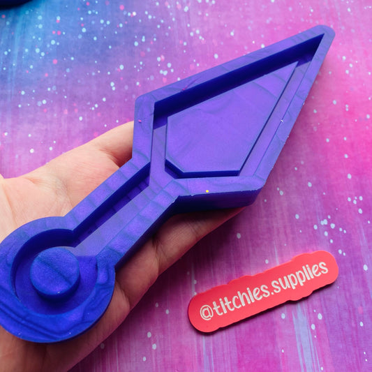 Large Kunai Shaker Mould