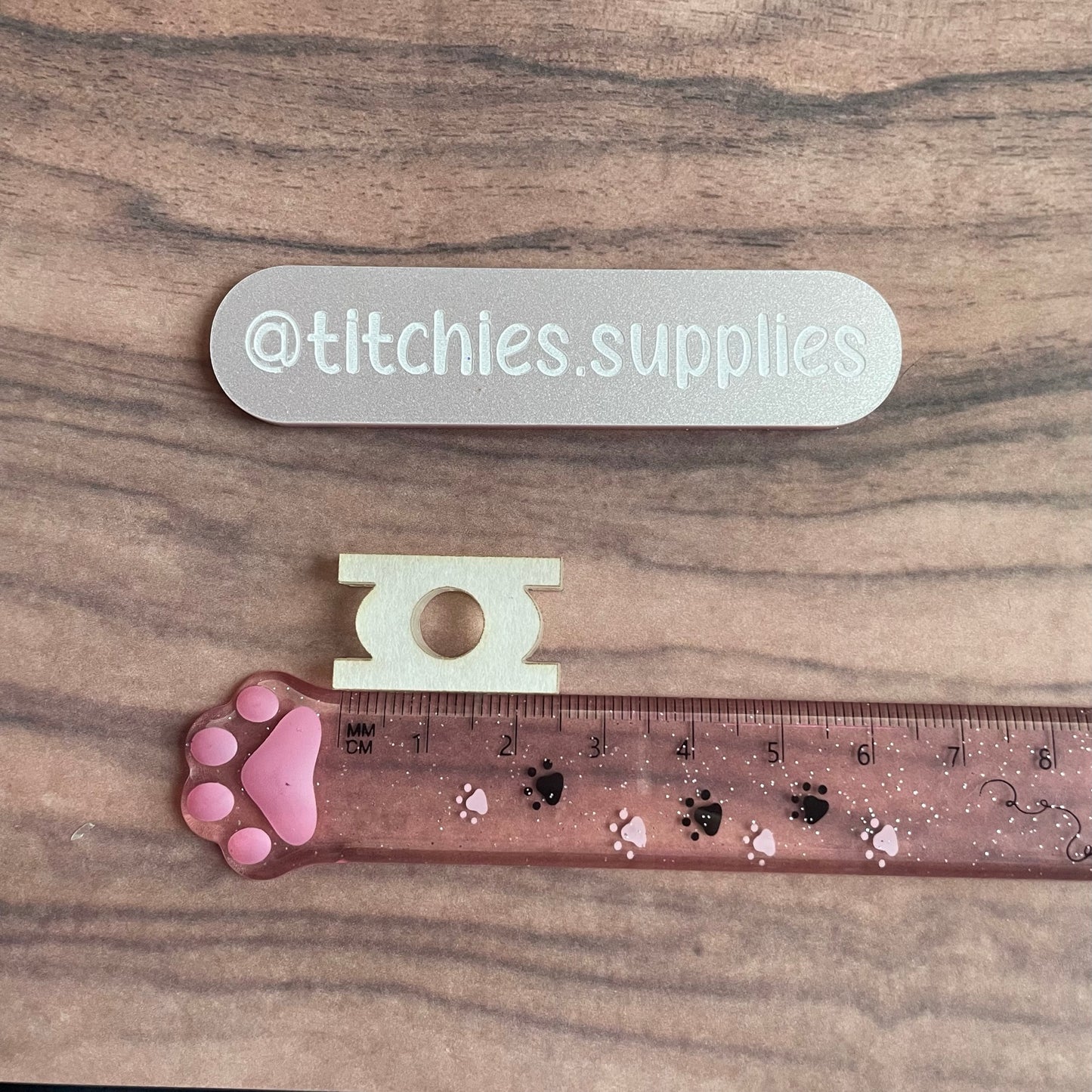 Double Sided Straw Topper Adapter Mould, 6mm Thick