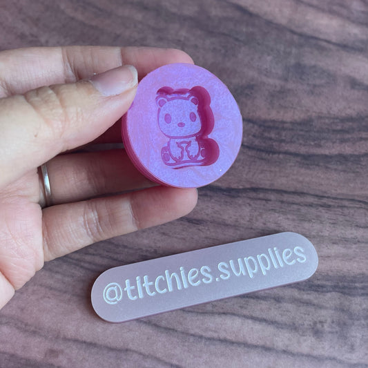 Mini Mould - Kawaii Teddy, 6mm Thick